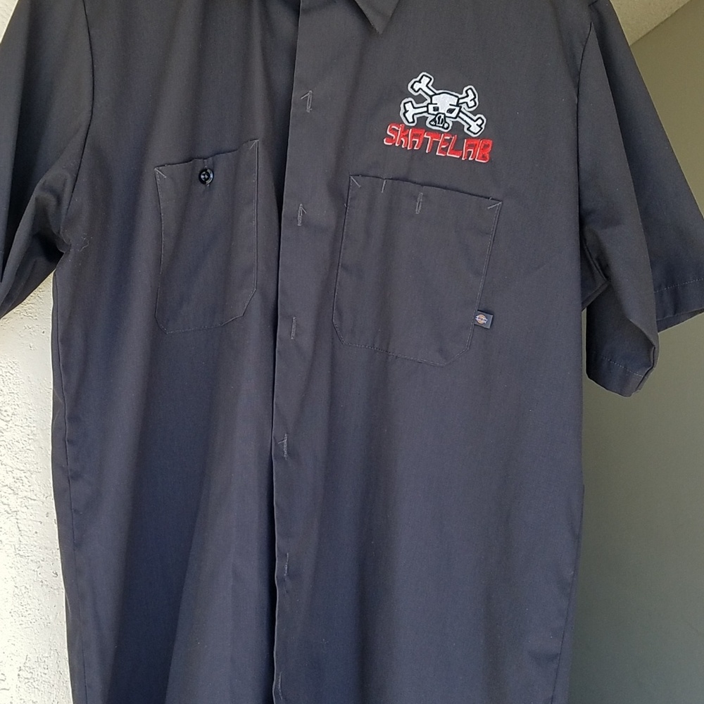 Skate Lab dickies button up work shirt new no tags given when bought at the Lab - Picture 3 of 11